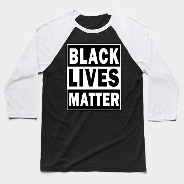 Black lives matter Baseball T-Shirt by valentinahramov
